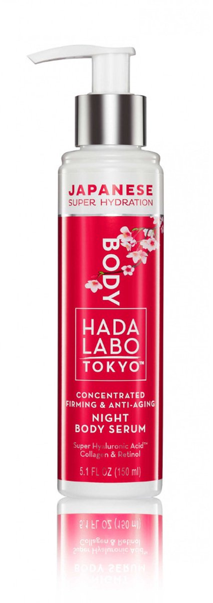 Hada Labo Tokyo Hydraterende Body Milk – Bodylotion met Hyaluronzuur – Intens Voedende Lichaamsverzorging voor Droge Huid – 200 ml
