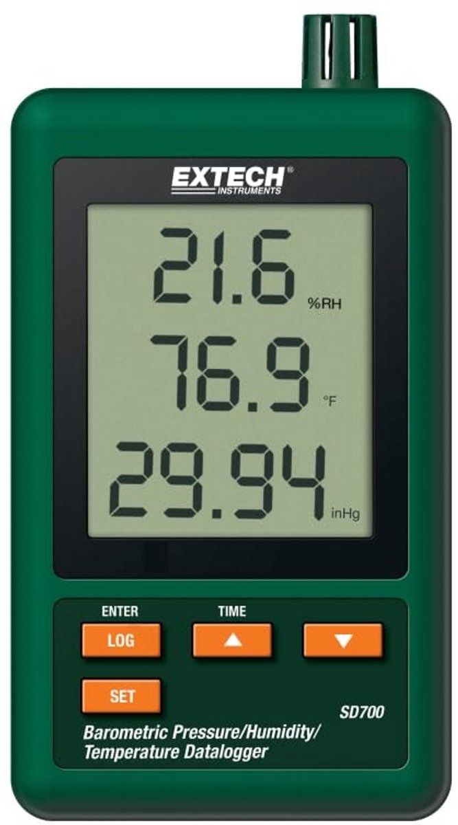 Datalogger voor Luchtdruk, Temperatuur en Vochtigheid op SD-kaart