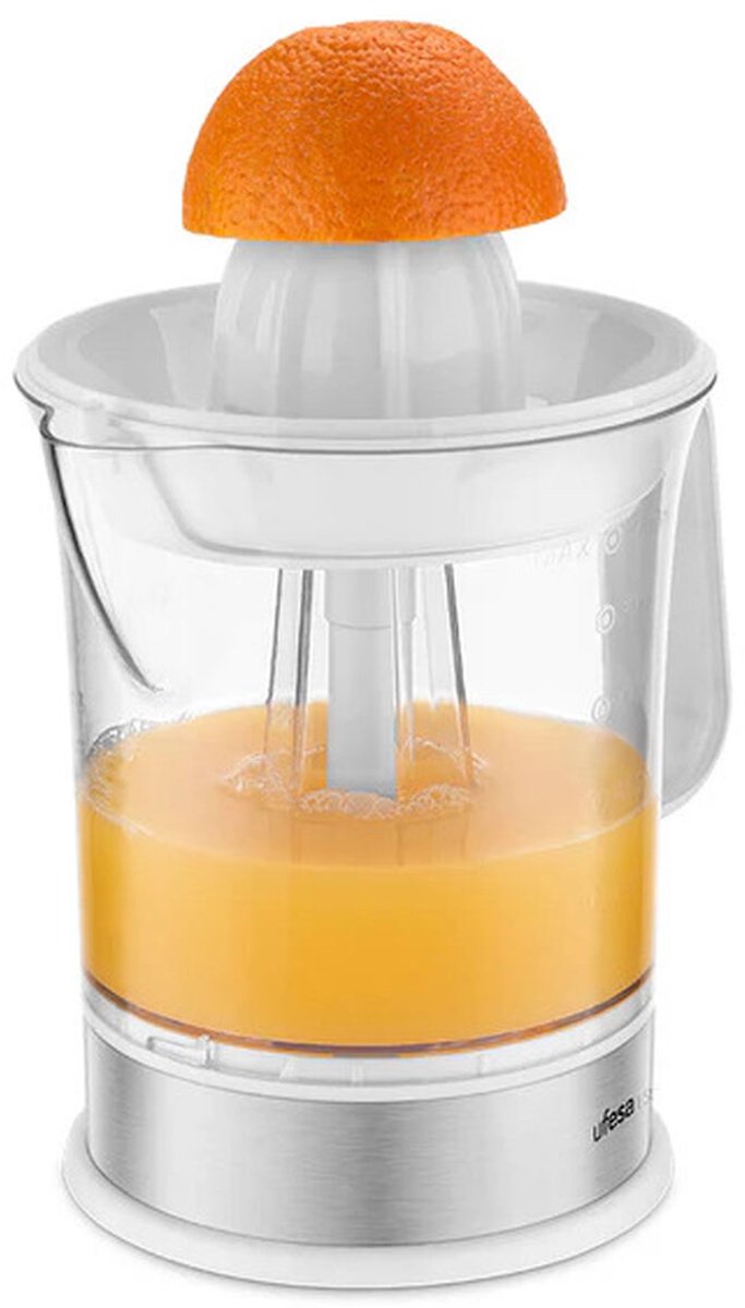 Ufesa Stamina Citruspers Elektrisch – Sinaasappelpers 40W – 1L – Automatische Start/Stop – Met Druppelstop