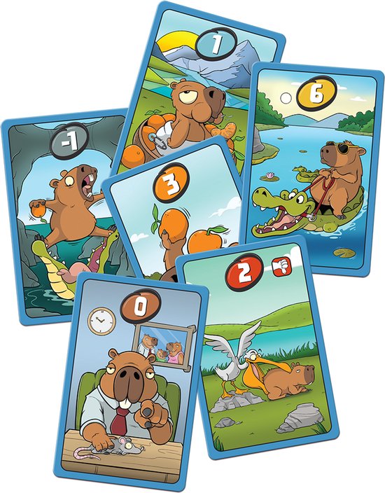 999 Games - Swapybara - Kaartspel - veel spel in een compact doosje