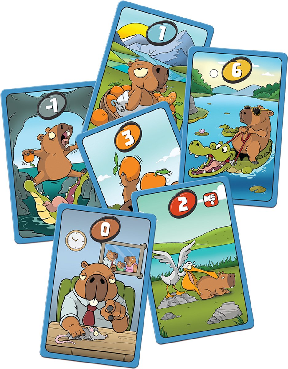 999 Games - Swapybara - Kaartspel - veel spel in een compact doosje — afbeelding 13