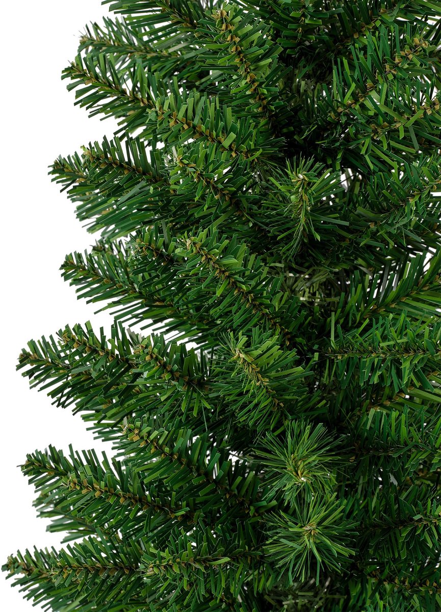 Kunstkerstboom - Pencil pine - h150 cm - Dia 45 cm - Extra smal - Groen – foto 3