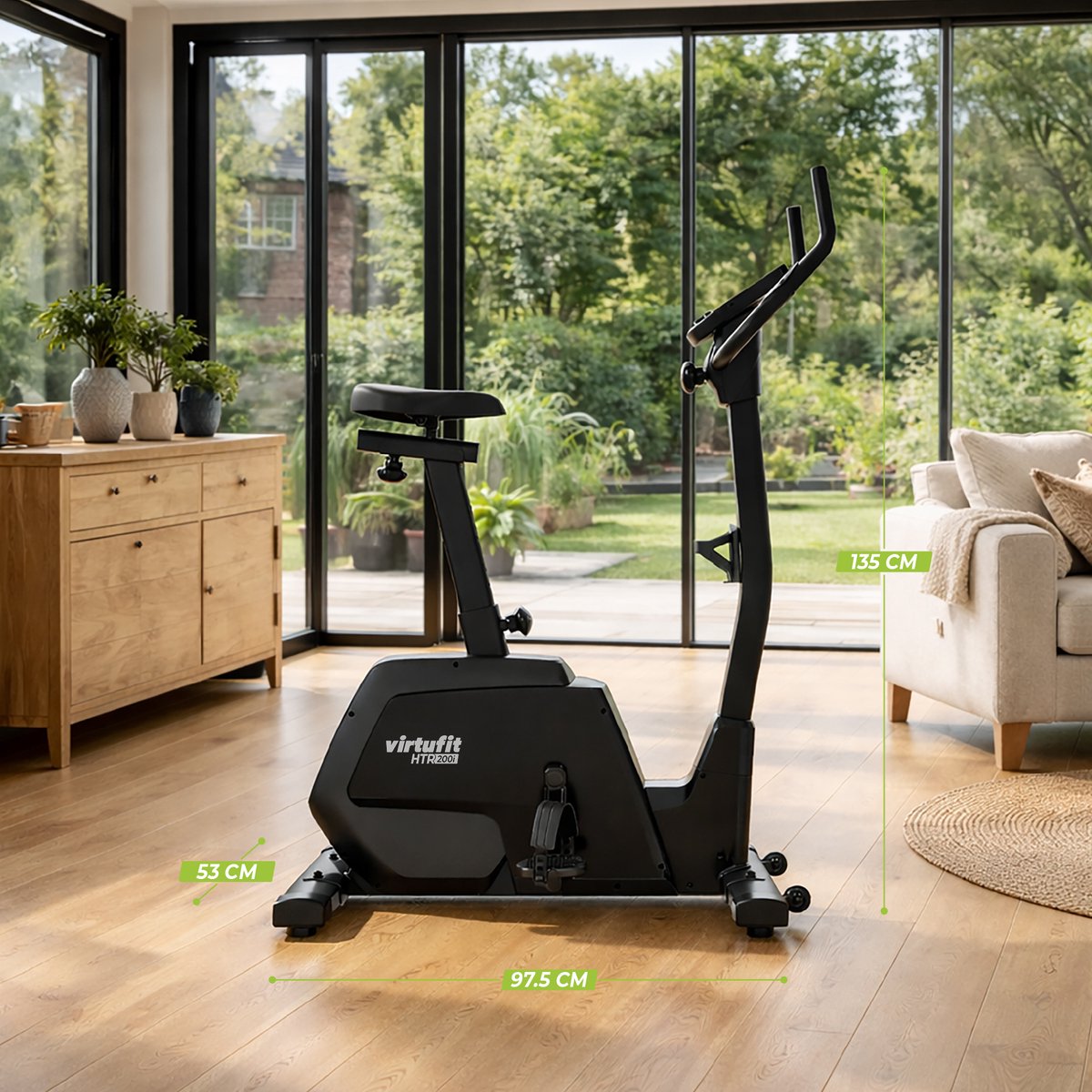 VirtuFit HTR200i Hometrainer met 32 Weerstandsniveaus - afbeelding 2