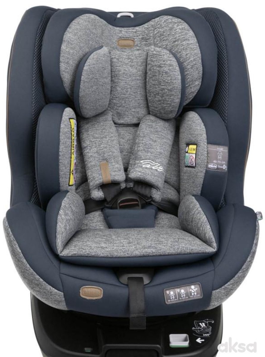 Chicco autostoel Seat3Fit i-Size Air (40-125cm) Graphite – foto 3