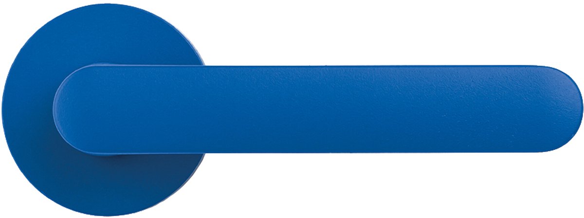 Deurkruk One - Colombo Design Mood Collection - Capri Blue - rond rozet - set