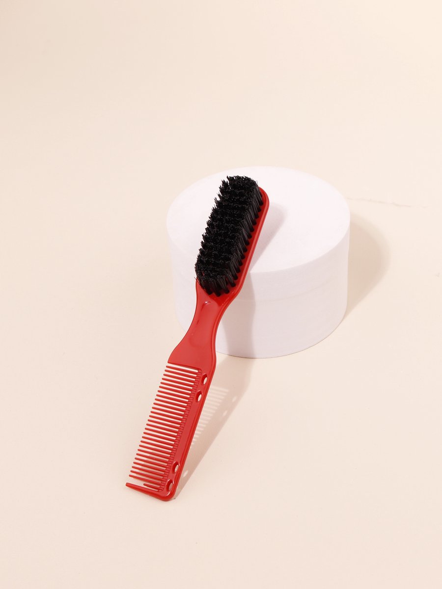 Dubbelzijdige Baard Borstel en Kam - Professionele Baardverzorgingstool