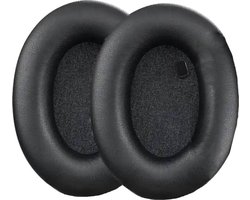 Oorkussens geschikt voor Sony WH-1000XM4 Oortelefoon Kussenhoes Oorbeschermers - Earpads vervanging - Zwart