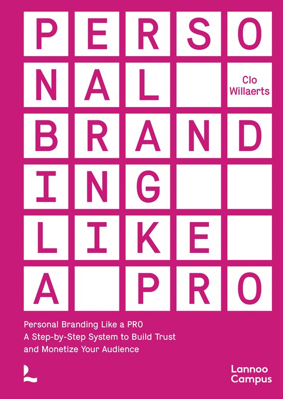 Lannoo Campus- Personal Branding Like a PRO - cover