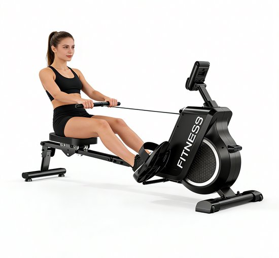 Gywowken Roeitrainer - Magnetische weerstand Roeimachine - 16 weerstandsniveaus -...