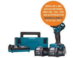 Makita HP002GD201 Accu klop-/schroefboormachine XGT 40V Max 2.5Ah in Mbox