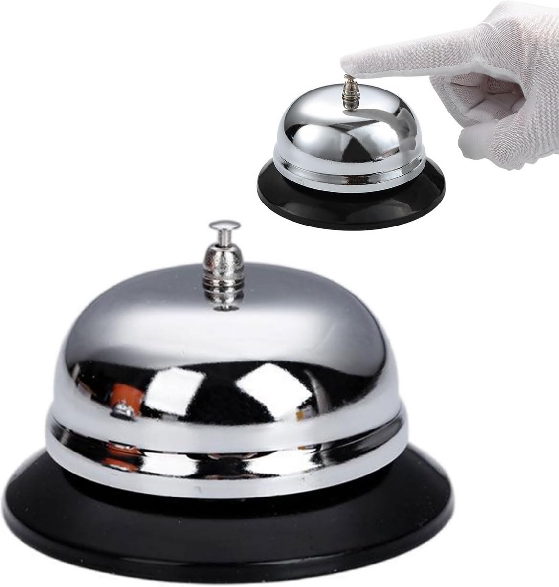 Service Call Button - Tafel & Bureau Counter Bell voor Keuken, Evenementen & Hotel Receptie