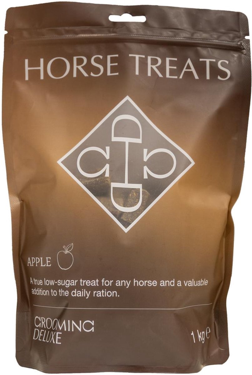 Grooming Deluxe - Paardensnoepje graanvrij appel 1kg