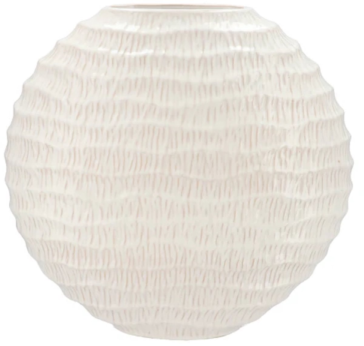 Daan Kromhout Design vaas keramiek lima 51x17x50cm wit