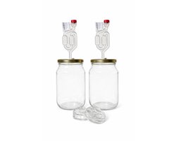Natuurlijker leven® set om te fermenteren met 2 potten van 1.7 Liter