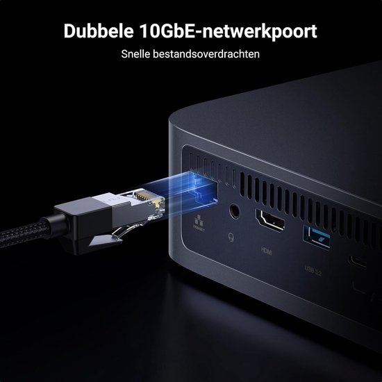 UGREEN Network Attached Storage DXP480T (Diskless) Plus EU van Ugreen — afbeelding 2