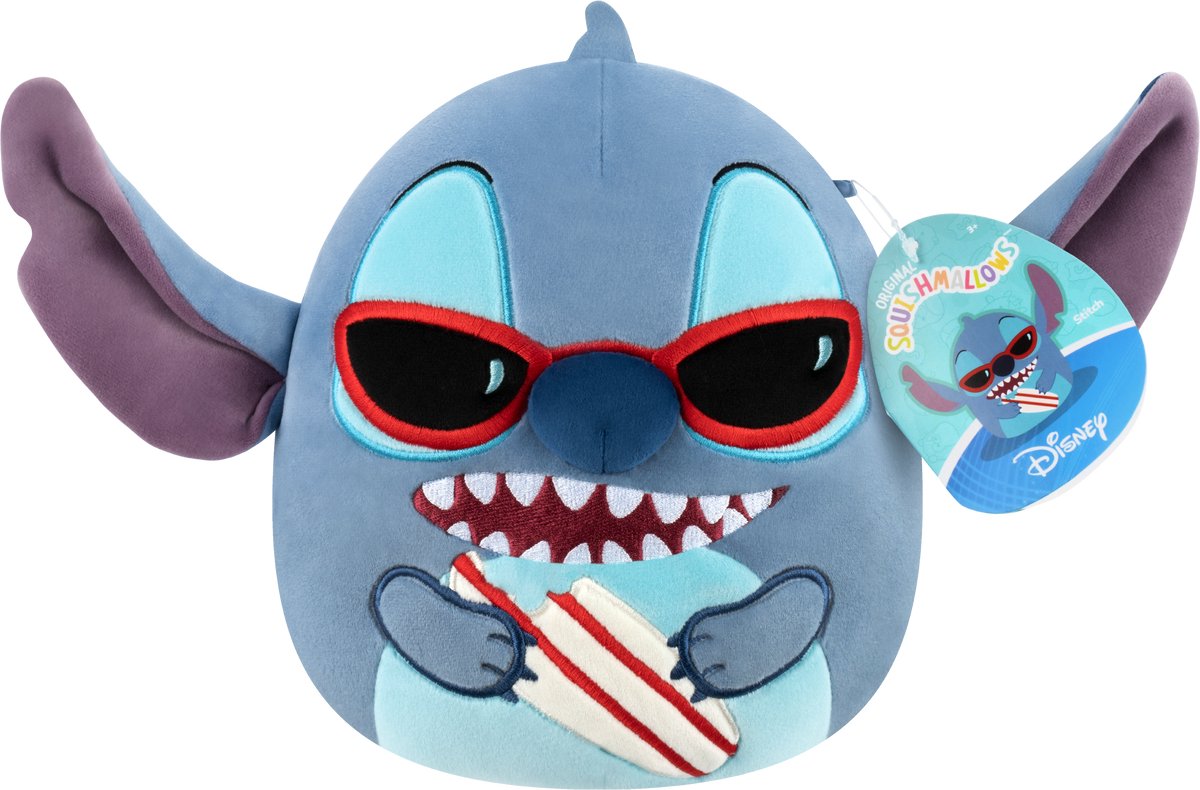 Squishmallows - Lilo & Stitch - Little Plush - Stitch With Surfboard - 20cm Plush