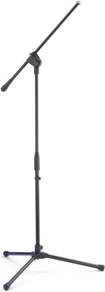 Lichtgewicht Microfoonstatief met Penhouder - Zwart