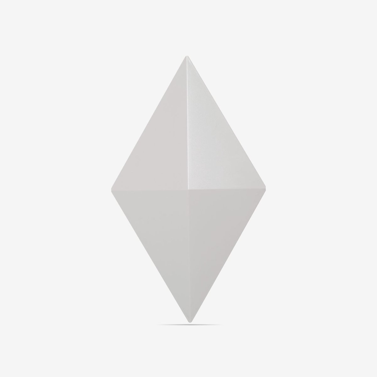 Facet scheidingswand – Parelgrijs