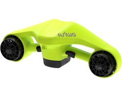 ASIWO MANTA Onderwaterscooter, Ontwerp met Dubbele Motor(met Houder voor Sportcamera), 3 Snelheden, IP8X (Groen)