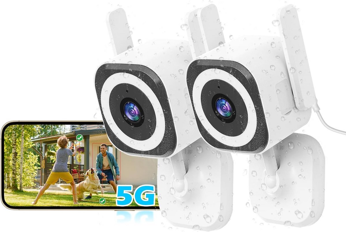 Hondencamera - Huisdiercamera - Babyfoon met Camera en App - Baby Monitor - Full HD - Smart