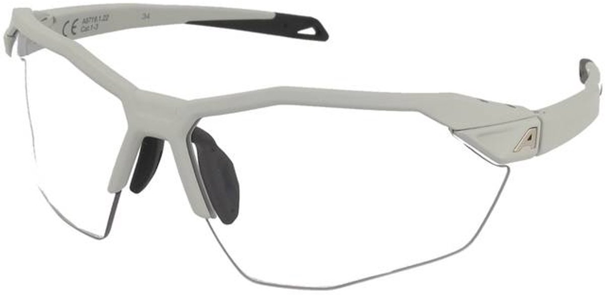 Zonnebrillen Alpina Twist Six HR V Smoke Grey Matt/Varioflex Black