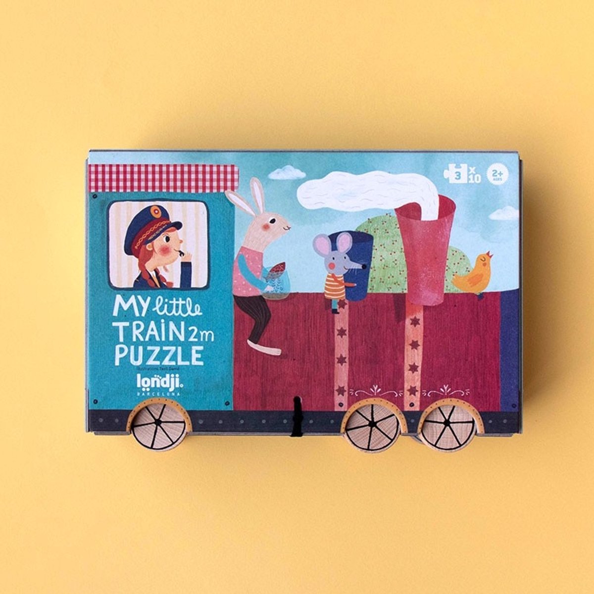 my little train puzzel trein (2+) - Londji