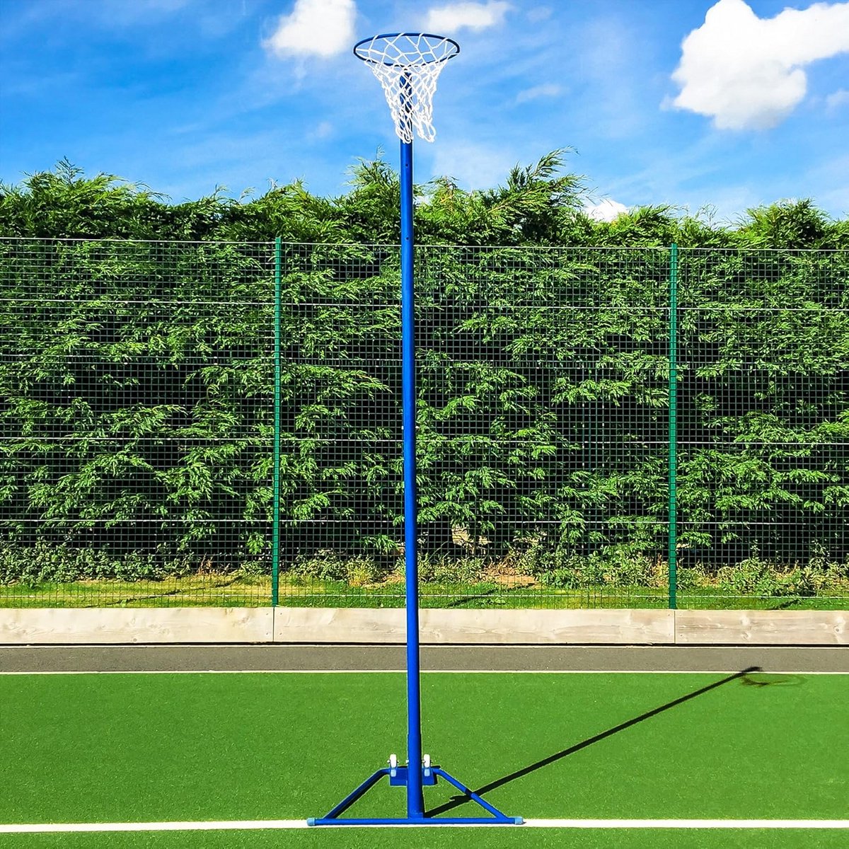 Vrijstaande Netbalpalen Schoolstandaard Zwaar Staal