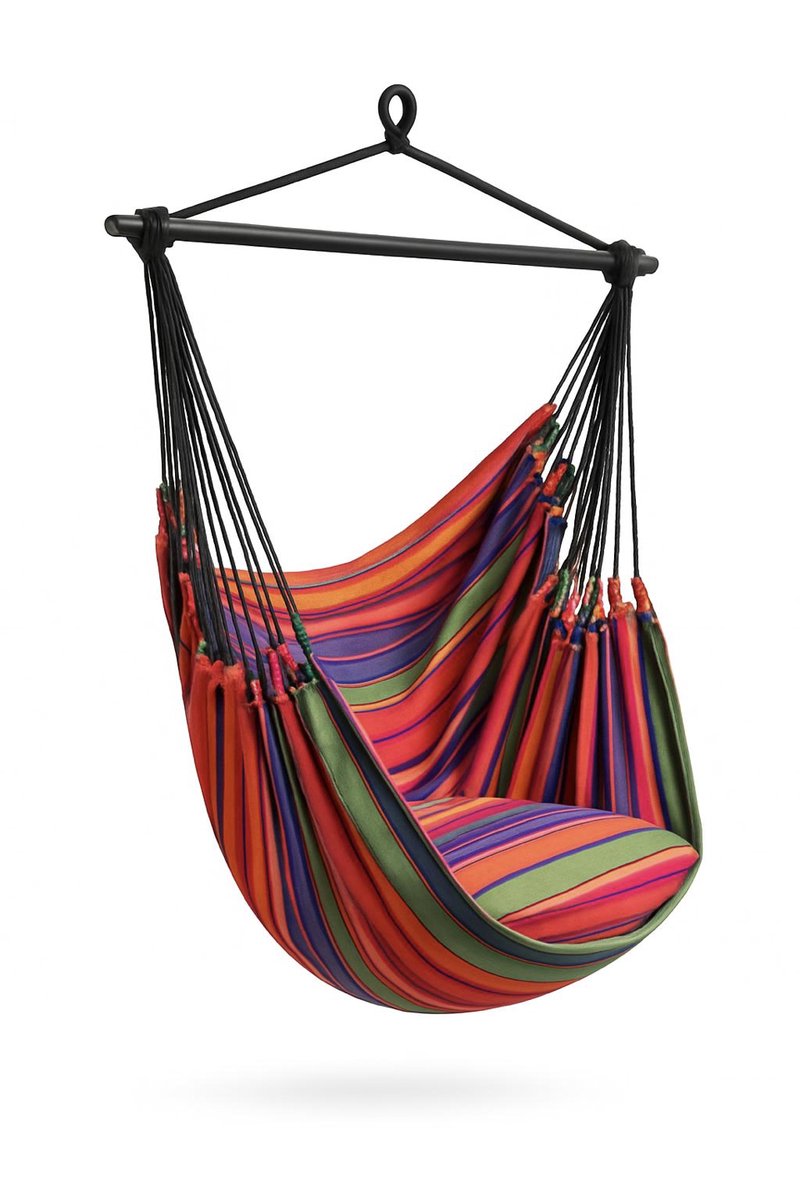 Lazy Rezt hangstoel Quiche XL met 2 kussenhoezen 60x60 cm