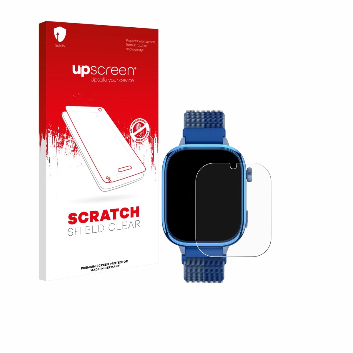 upscreen - Screenprotector voor Sanorum T40 - Folie Beschermfolie transparant