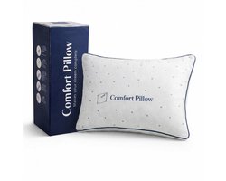 Comfort Pillow Premium Ergonomisch Hoofdkussen – 100% Natuurlatex – Verstelbare hoogte – Koele & Warme Kant – Optimale Nekondersteuning – Ademend & Antiallergisch – Voor Rug-, Zij- en Buikslapers – Duurzaam gemaakt in Nederland & België