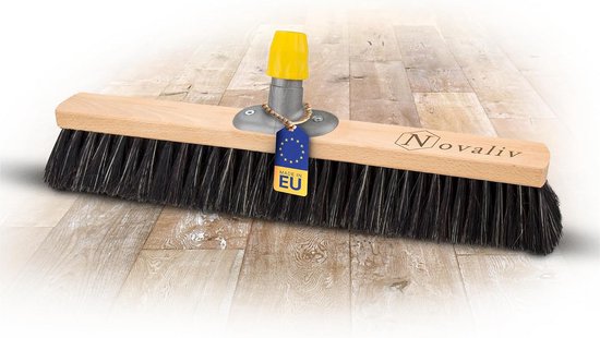 Zachte Paardenhaar Bezemkop 50 cm voor Fijnstof en Binnen/Buiten Gebruik Zachte Paardenhaar Bezemkop 50 cm voor Fijnstof en Binnen/Buiten Gebruik