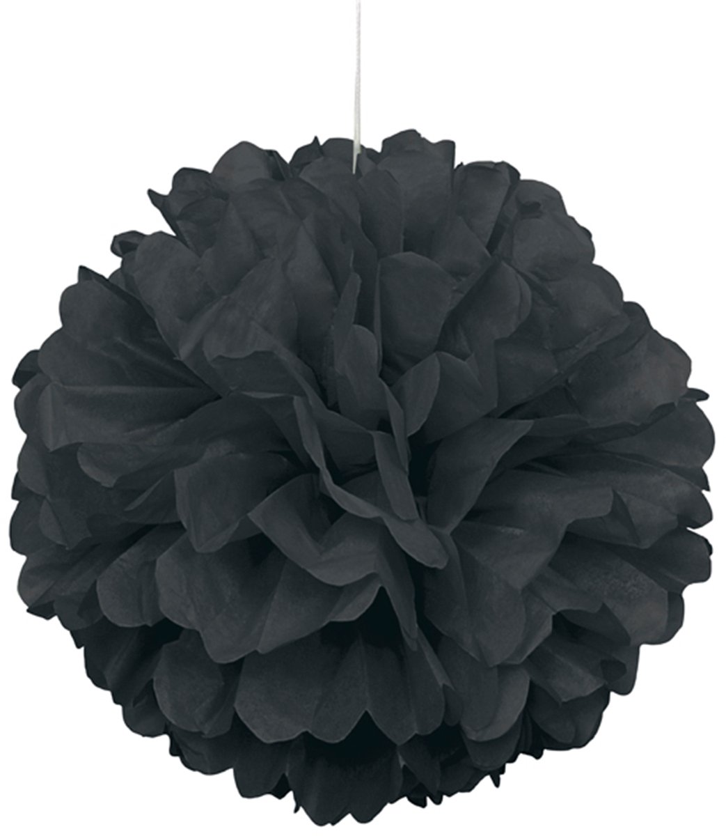 UNIQUE - Zwarte decoratieve bal van 40 cm