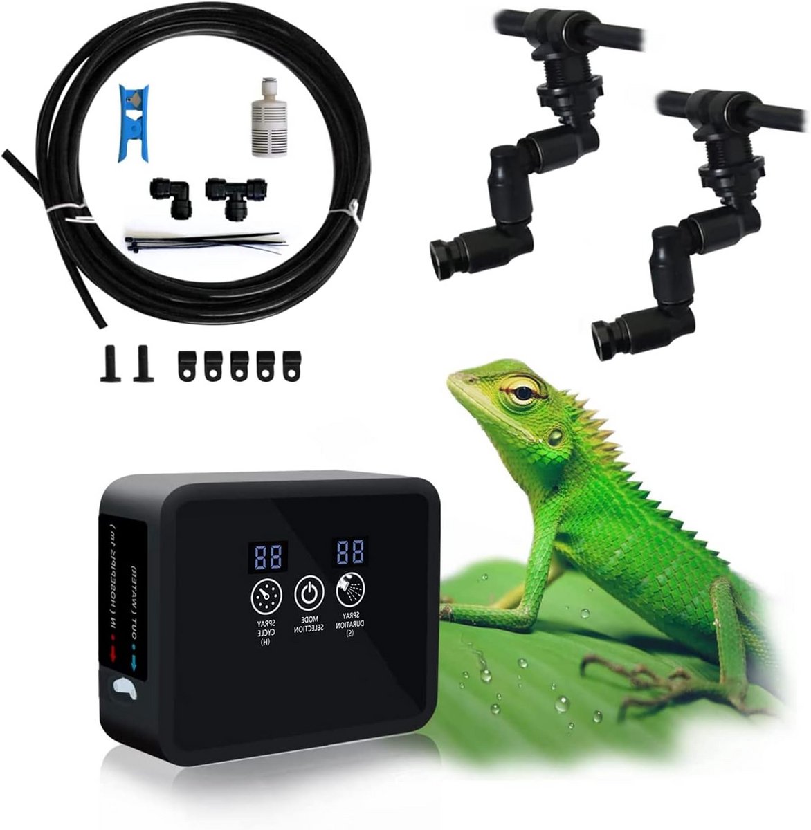Automatisch Planten- en Terrariumbesproeiingssysteem met Timer