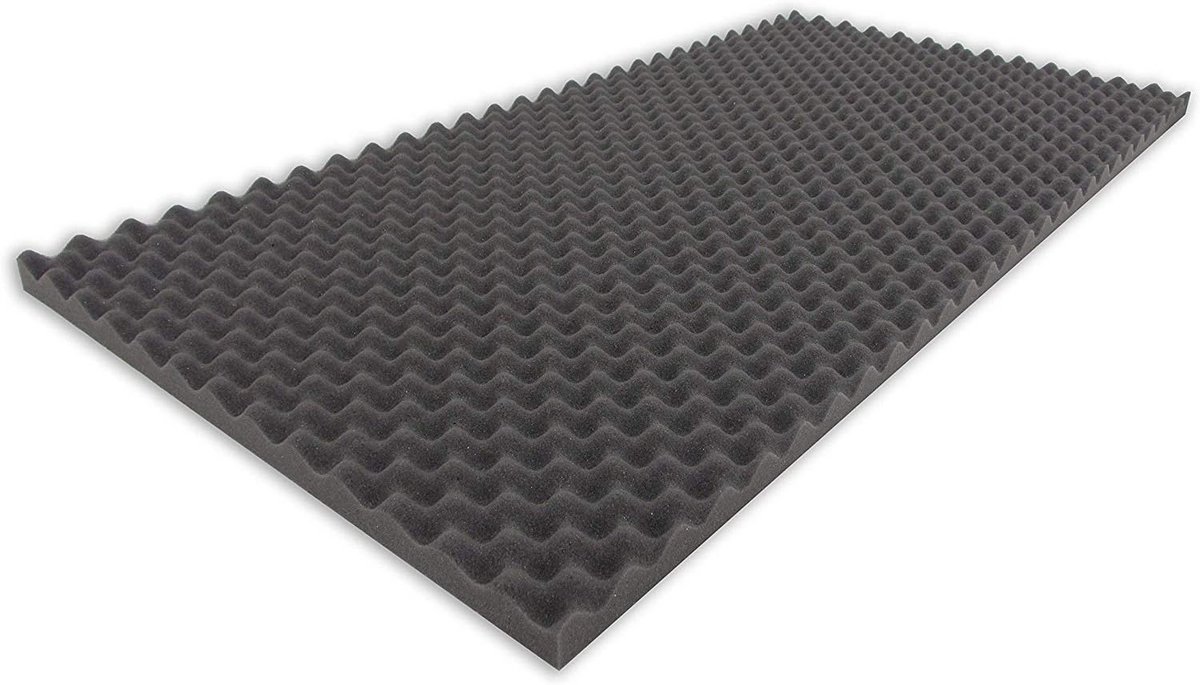 Vlamvertragend Noppenschuim Akoestisch Schuim 100x200x3 cm Geluidsisolatie