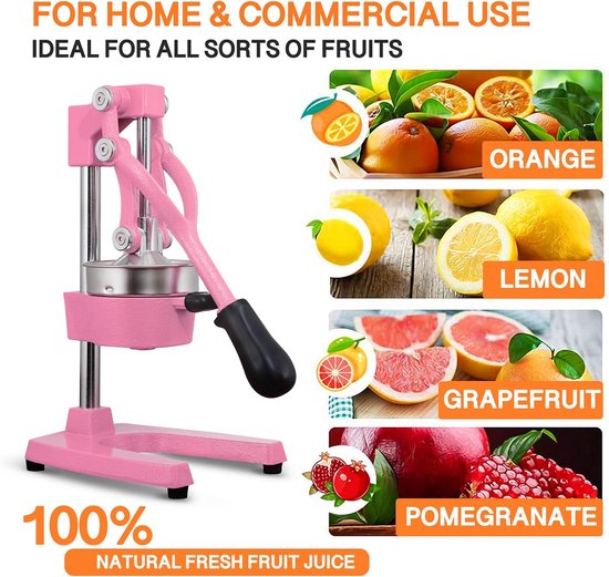 Professionele Handmatige Citruspers voor Sinaasappels, Citroenen en Meer — afbeelding 5