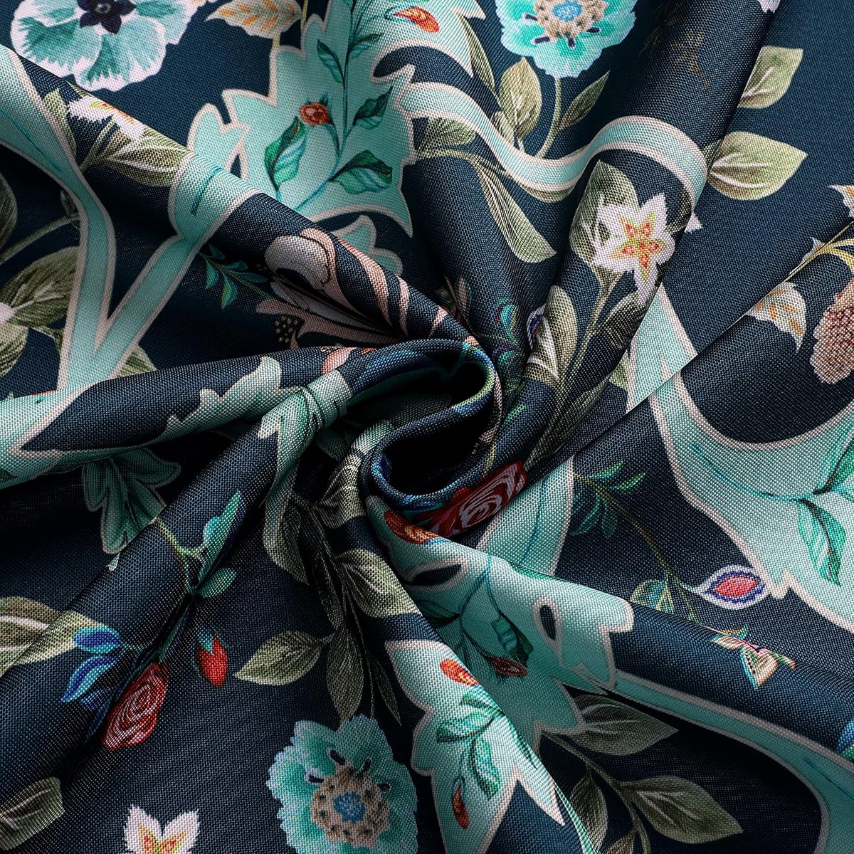 Tafelkleed polyester Bloemenprint 230cm x 140cm Waterafstotend Eetkamerkeuken