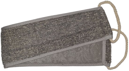 Gommage Dos Naturel de Luxe - Charbon - Bamboo & Lin - Biodégradable
