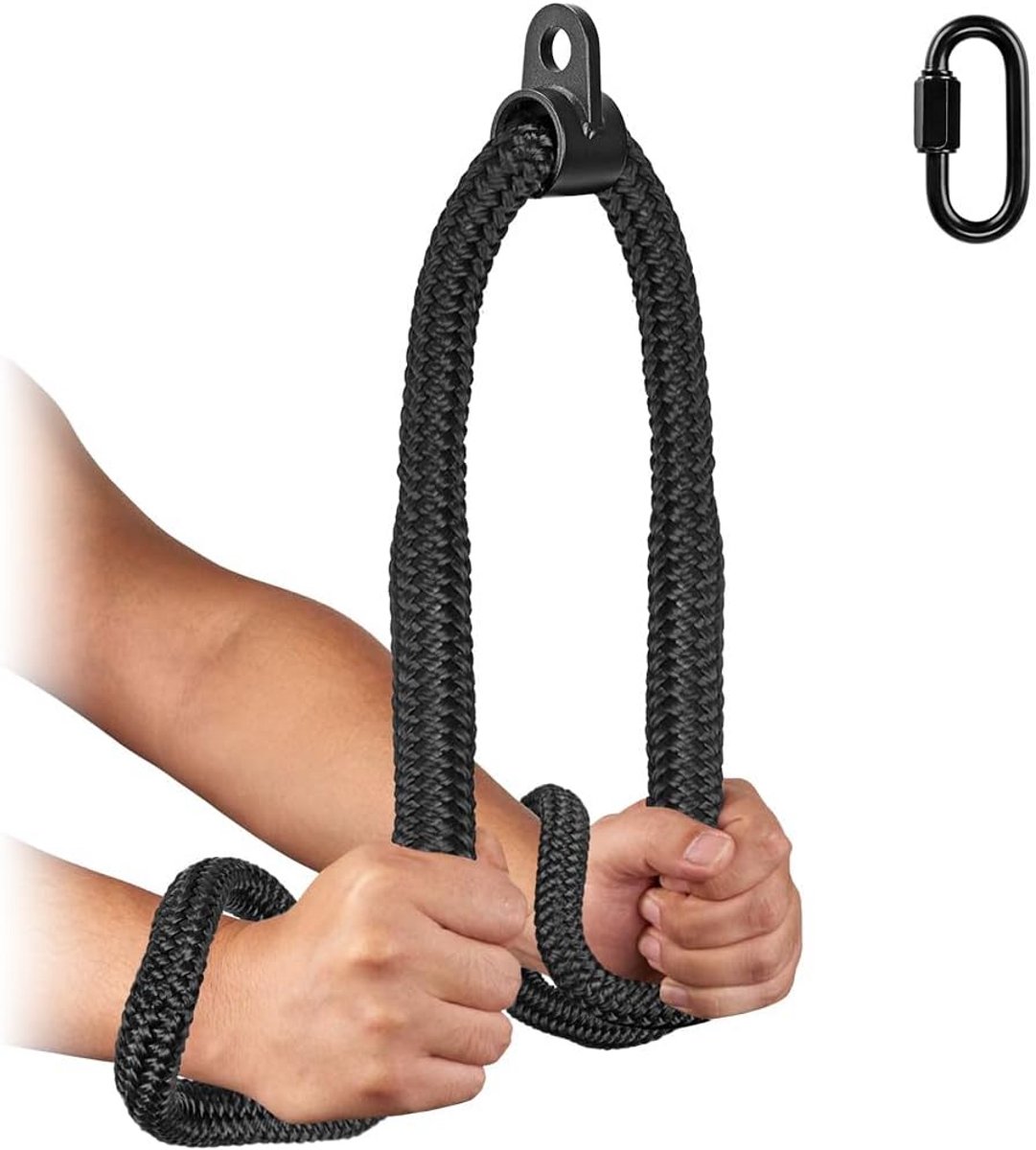 Zwaar Nylon Triceps Touw 104 cm voor Kabelmachine - Fitness Accessoire