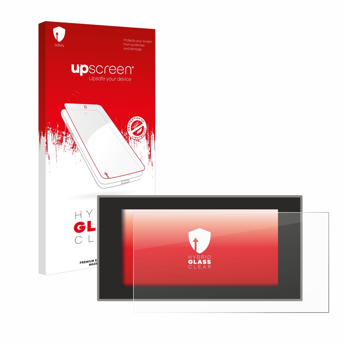 upscreen - Screenprotector voor Audi A4 Avant (2022-2024) - Folie Beschermfolie Beschermglas transparant