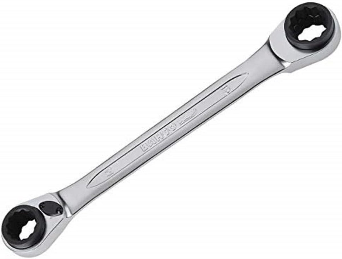 Dubbele Ratelsleutel 16x19 mm Steek-Ringsleutel