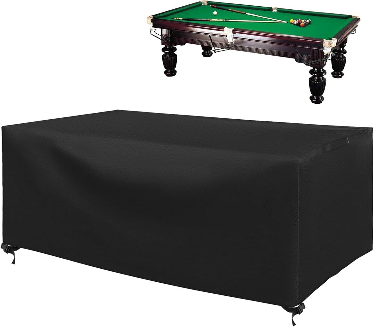 Waterdichte beschermhoes voor biljarttafel 7/8/9ft - UV-bestendige en duurzame tafelbescherming
