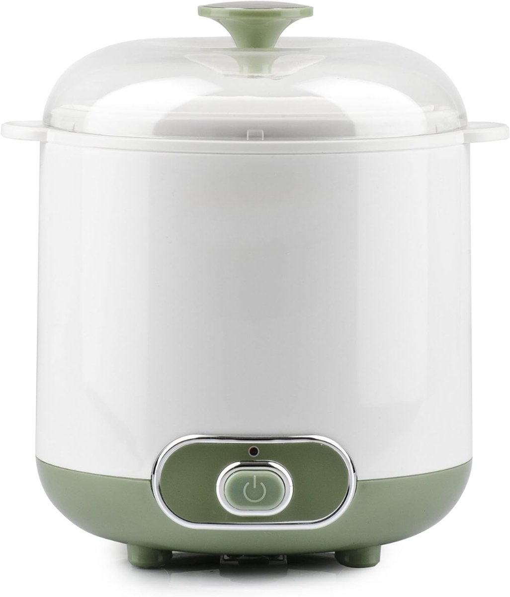 REN® Yoghurtmaker - Yoghurtmakers - Wit/Groen - 19cm x 17cm x 22cm