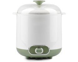 REN® Yoghurtmaker - Yoghurtmakers - Wit/Groen - 19cm x 17cm x 22cm
