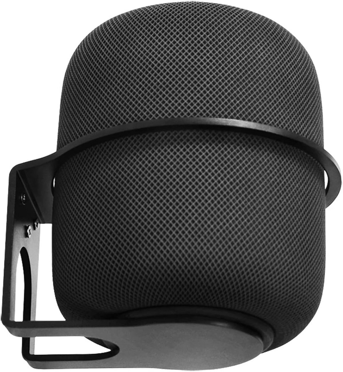 Metalen Muurbeugel voor HomePod 2e & 1e Generatie Speaker - Ruimtebesparend & Zwart