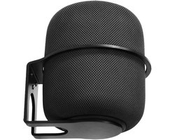 Metalen Muurbeugel voor HomePod 2e & 1e Generatie Speaker - Ruimtebesparend & Zwart