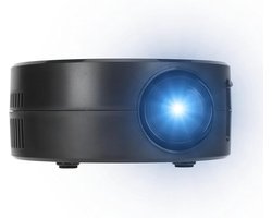 Florixa® Mini beamers - Projector - Mini beamer - Zwart- 16cm x 14cm x 8cm
