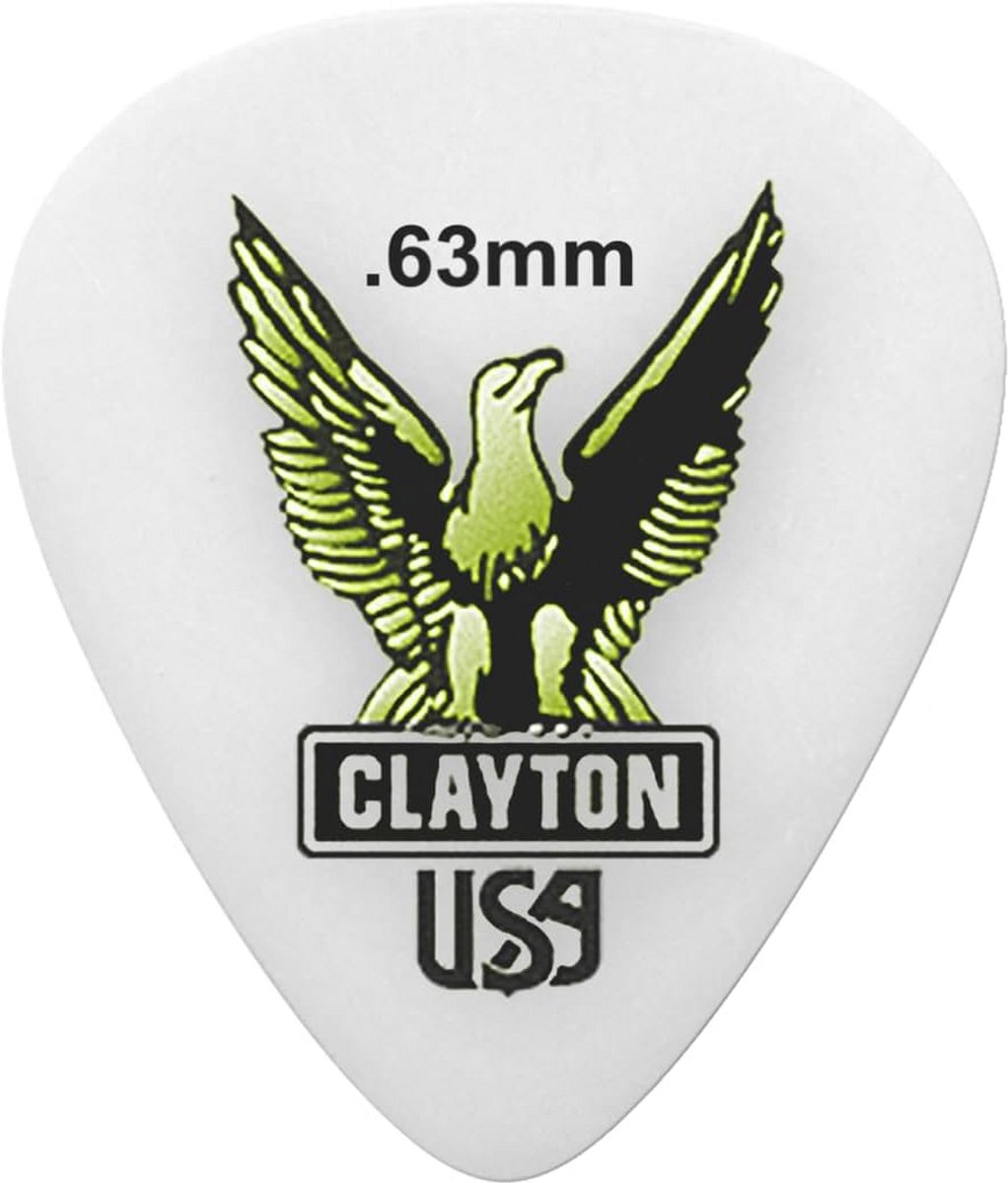 Set van 12 Gitaar Plectrums van Acetaal Materiaal