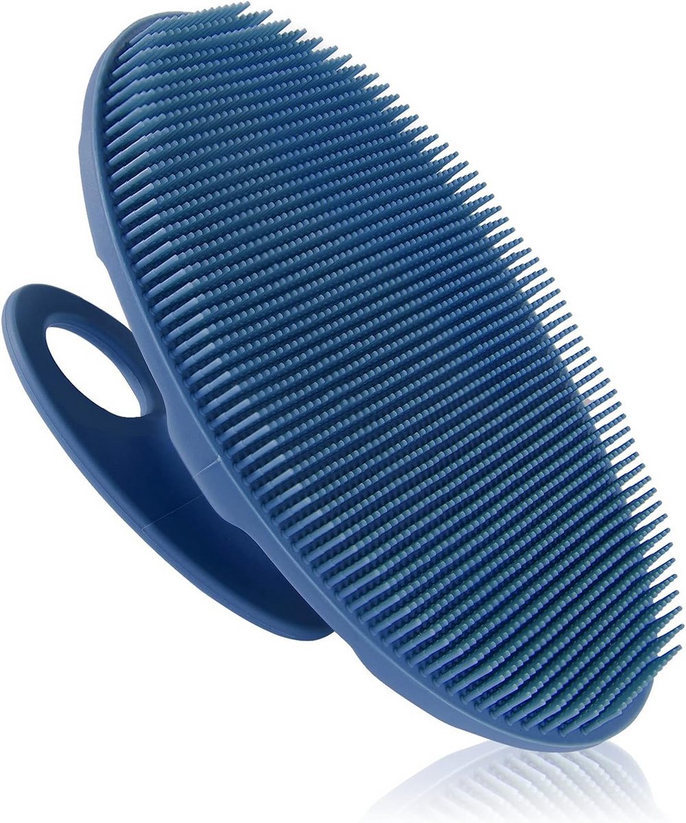 Zachte Silicone Doucheborstel voor Lichaamsreiniging en Milde Peeling