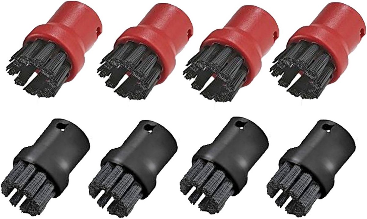 Set van 8 Handborstels voor Stoomreinigers - Universele Reparatie Onderdelen