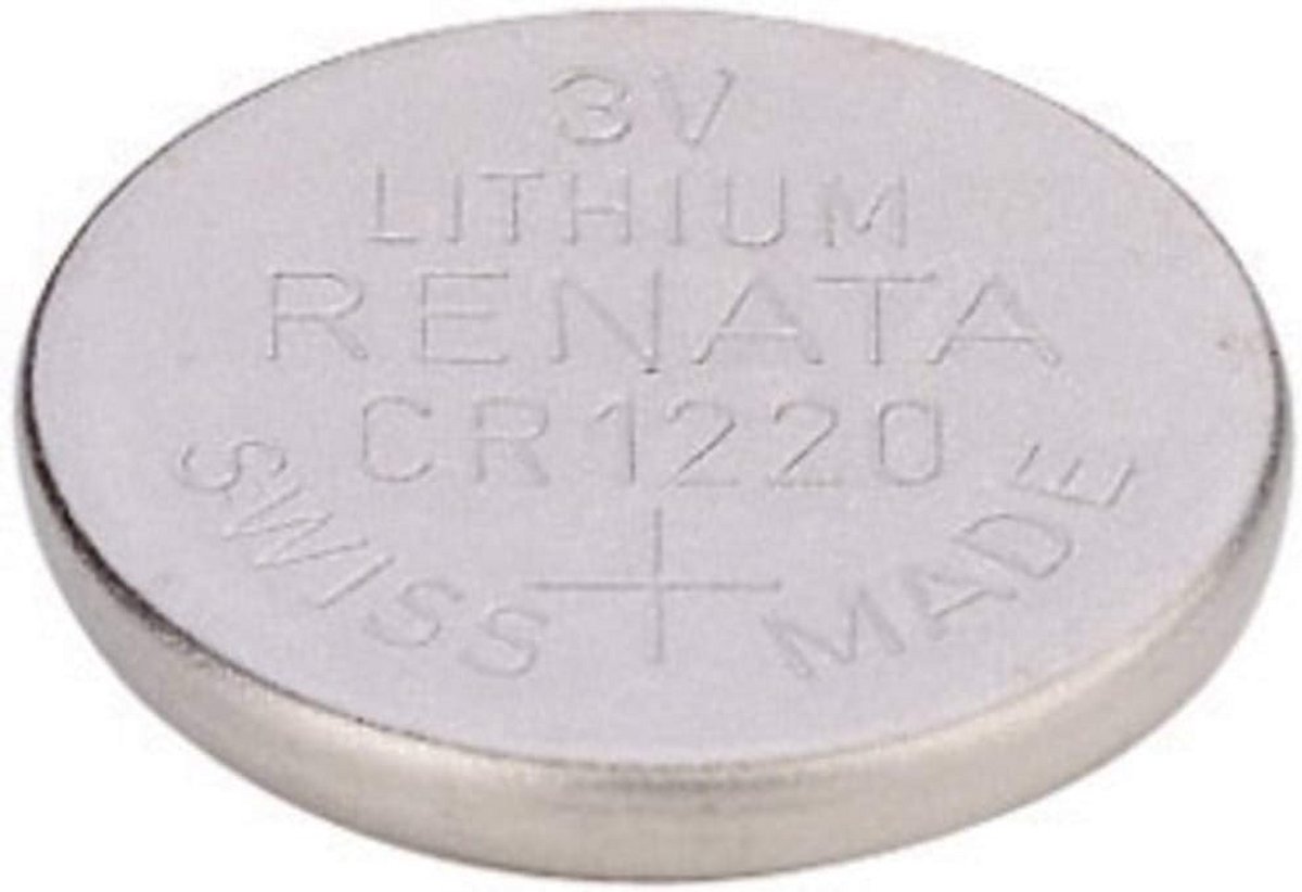 Lithium Knoopcel CR1220 Batterij voor Elektronica